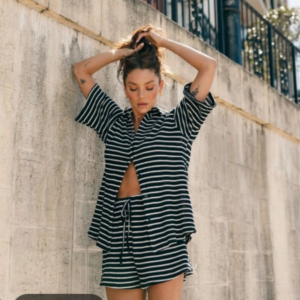 NWT Petal & Pup Linnea Stripe Outfit Women's Large